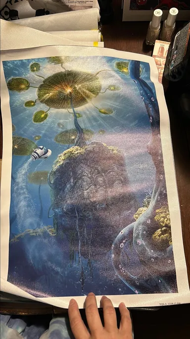 Under the sea canvas poster