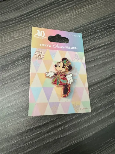 Japan Tokyo Disney Land Sea TDL TDS 40th Dream Go Round Minnie Pins