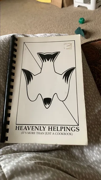 Heavenly helpings (It's more than just a cookbook)