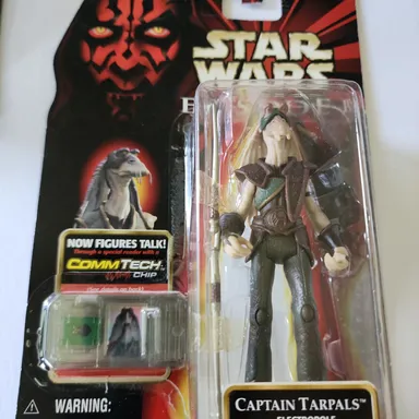 Star Wars Figure , plastic front not attached, opened