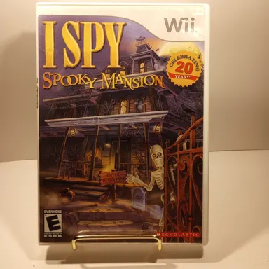 I Spy: Spooky Mansion Wii Scholastic Kids Escape Room Game