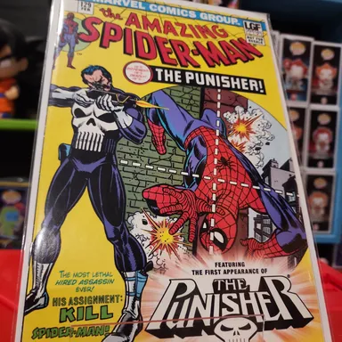 The Amazing Spider Man 129  • First Appearance Punisher  •