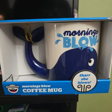Mornings Blow Coffee Mug