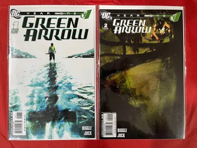Green Arrow: Year One #1-6 Complete Set DC Comics 2007 Jock Covers NM