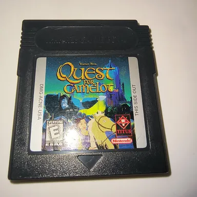 Quest For Camelot (Nintendo Game Boy, 1989) (Loose)