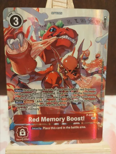 Red Memory Boost! - P-035