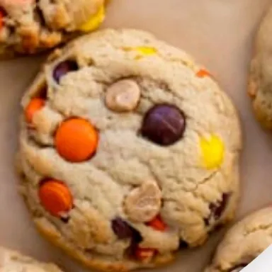 reeses pieces and peanut chips peanut butter cookies 3 for $5