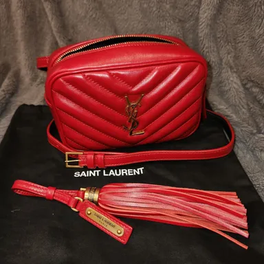 47. Saint Laurent Paris Leather Waist Bag