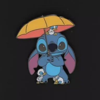 Loungefly Disney Lilo & Stitch Ducklings Umbrella Enamel Pin