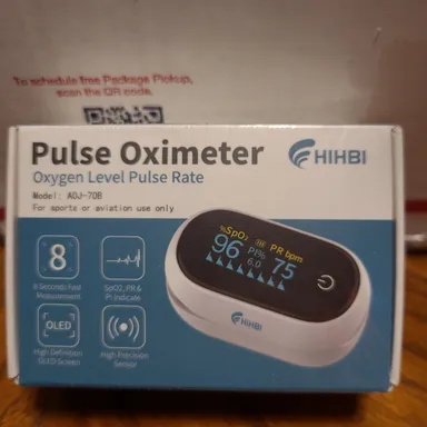 HIHBI AOJ-70B Pulse oximeter,new.  (584)