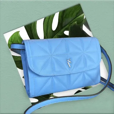 VICTORIA SECRETS Light powder blue purse