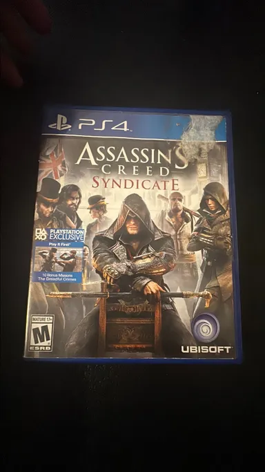 Assassins creed syndicate ps4.