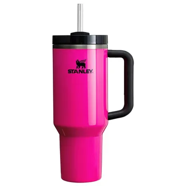 NEW Stanley 40 oz. Quencher H2.0 FlowState Tumbler - Electric Pink