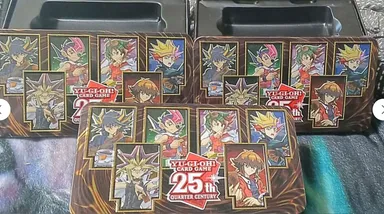 First Edition Empty Yugioh 25th Anniversary: Dueling Heroes Tins