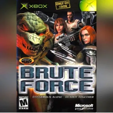 Brute Force 🔥 Original Microsoft Xbox 🎮 Vintage Video Games