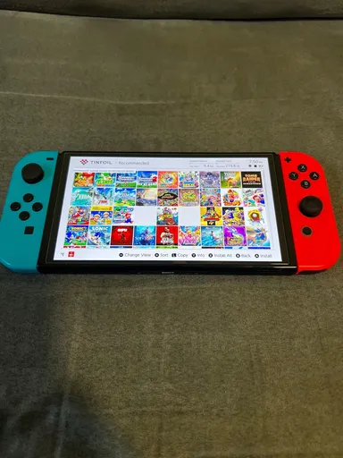 OLED Switch Modded