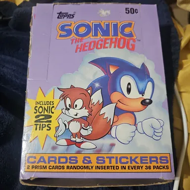 Sonic the Hedgehog card/sticker