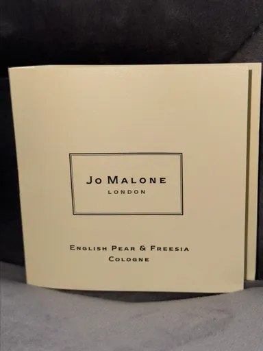 Jo Malone English Pear and Fressia Sample Card