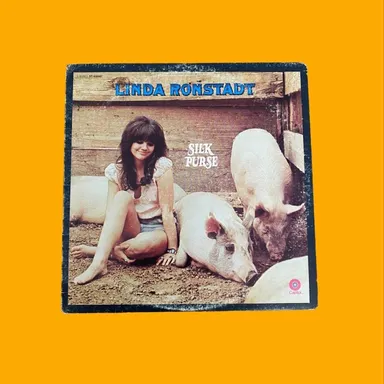 Linda Ronstadt - Silk Purse Vintage Vinyl LP Record
