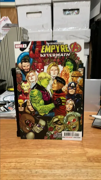 🔥❤️🤩🔑🌈Pride Month Cover🌈 : Avengers Empyre  Aftermath One shot  (key) Cover by Jim Cheung