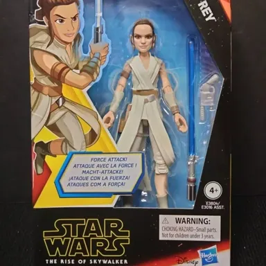 Hasbro Star Wars: Galaxy of Adventures Rey Action Figure The Rise of Skywalker