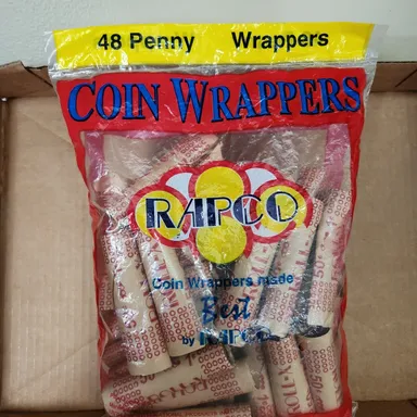 Penny coin wrappers