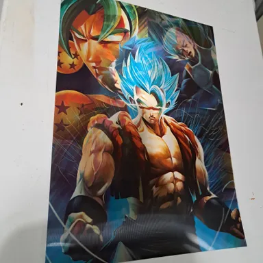Dragon Ball 3 in 1 Lenticular Holographic Poster