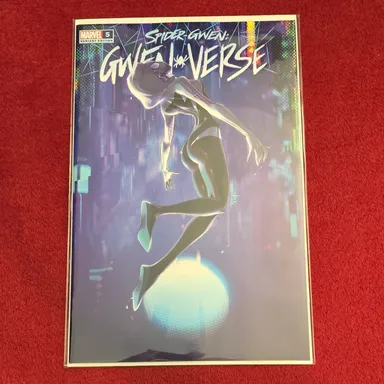 Spider-Gwen: Gwen-Verse #5 - NM+ Cond - 2022 ‐ R1C0 Cover - Unknown Comics Trade Variant