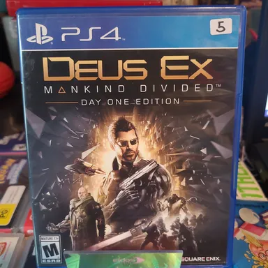 PS4 Deus Ex Mankind Divided Day One Edition
