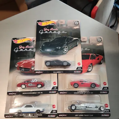 Jay Lenos Garage Complete 5 Car Set