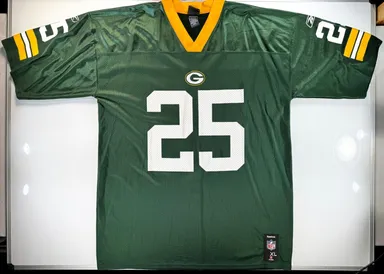 Vintage RYAN GRANT Green Bay Packers NFL Football Jersey Men Size XL Reebok #25