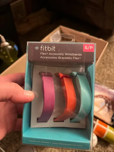 Fitbit Flex Accessory Replacement Wristband 3-pack Small Petite TEAL PINK RED