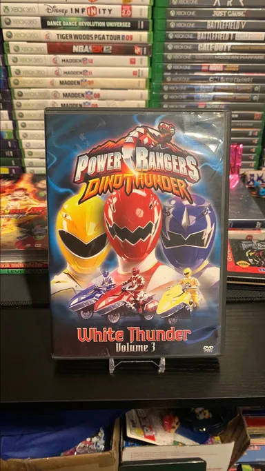Power Rangers - Dino Thunder - White Thunder volume 3