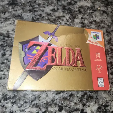 The Legend of Zelda Ocarina of Time (Nintendo 64 N64) CIB