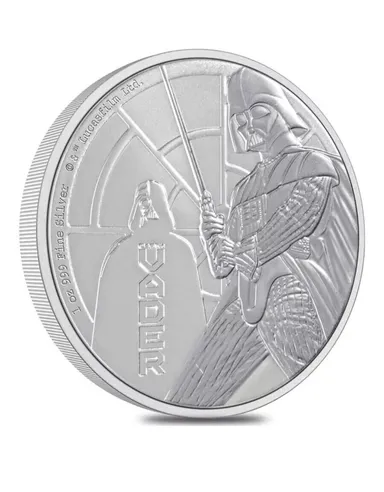 2022 Niue 1 oz Star Wars Darth Vader $2 Silver Coin .999 Fine ~ IN CAPSULE!!