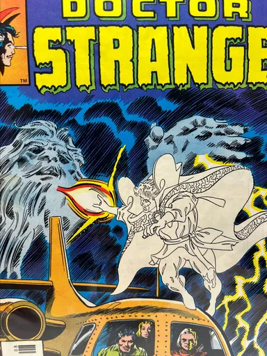 1979 Doctor Strange #36, Top Staple Stress, Written by Roger Stern, Art by Gene Colan, Newsstand
