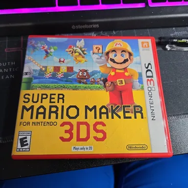 Nintendo 3ds Super mario maker 3ds