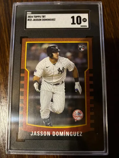 2024 Topps Tbt Jasson Dominguez SGC  10