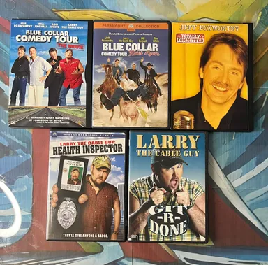 Jeff Foxworthy Larry the Cable Guy Blue Collar Comedy