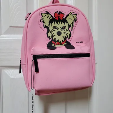 [Retails: $70 - $100] Marc Tetro Yorkie Mini Backpack w/ Cardholder & Wallet