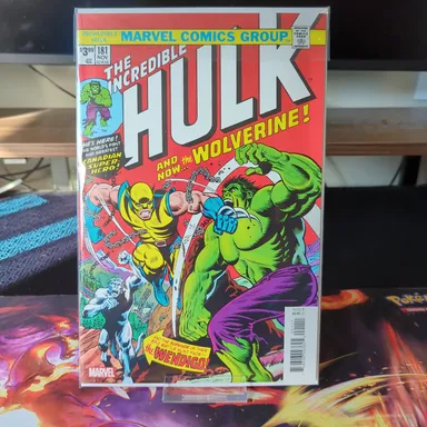 Incredible Hulk #181 Facsimile (2019) Variant