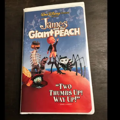 James and the Giant Peach VHS