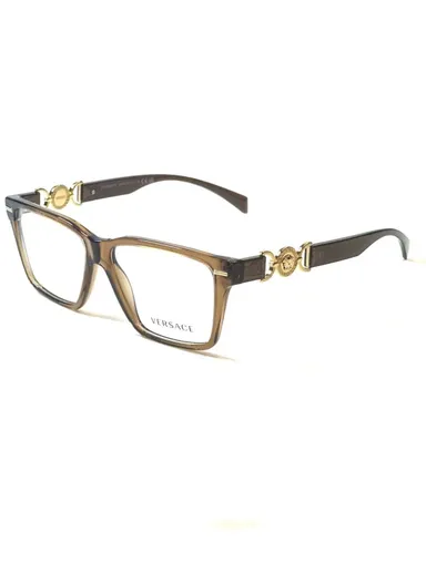 Versace Mod 3335 5028 Brown Eyeglasses Authentic Size 54mm