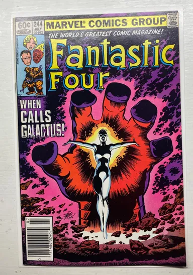 Fantastic Four 244 newsstand high grade 8.5/9.0
