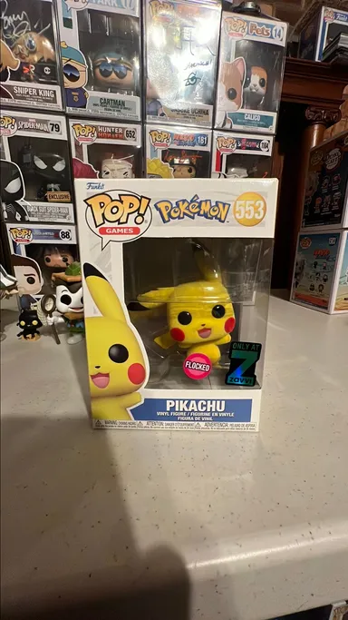 POKEMON: Pikachu (Flocked) (Waving)