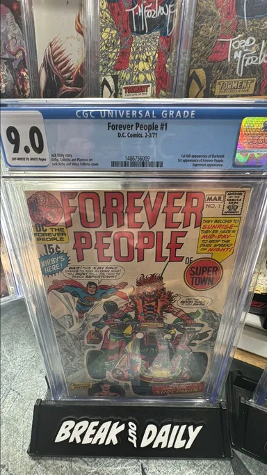 Forever people #1 cgc 9.0