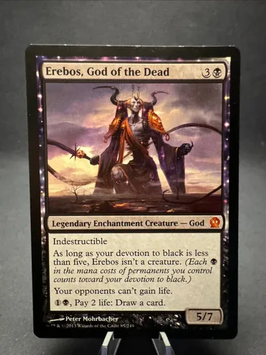 Erebos, God of the Dead 85/249 (LP) - Theros - Magic: The Gathering (MTG)