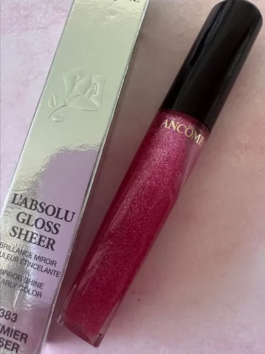 Lancôme L’Absolu Gloss Sheer in 383 Premier Baiser