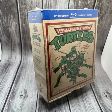 Teenage Mutant Ninja Turtles Film Collection [25th Anniversary Gift Set] Sealed.