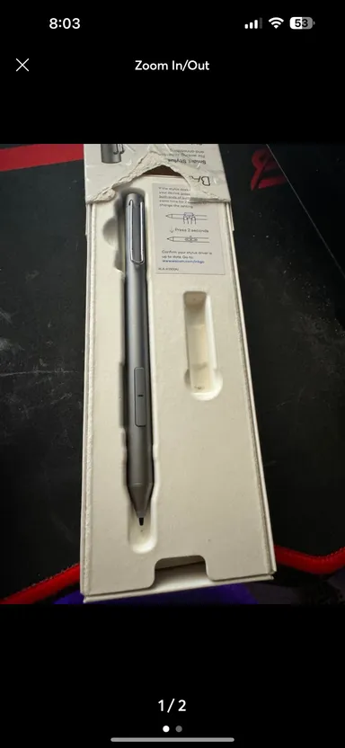 Wacom Bamboo Ink Smart Stylus Pen - Gray